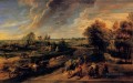 el regreso de los trabajadores agrícolas de los campos Peter Paul Rubens